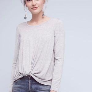 Anthropologie On The Road Twist Front Top